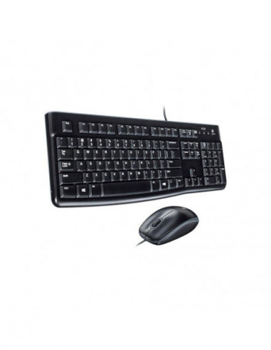 Conjunto Teclado e Mouse Logitech MK120