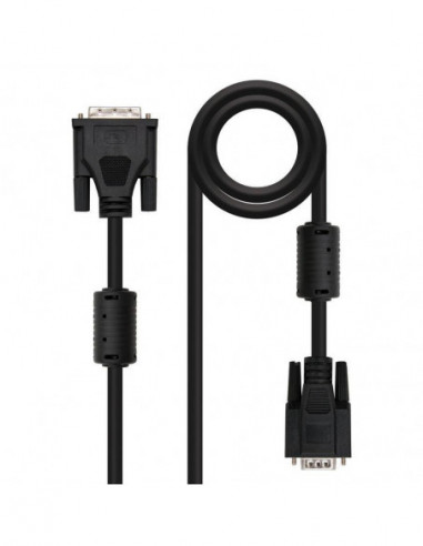Cabo Nanocable DVI-VGA, 5m,...