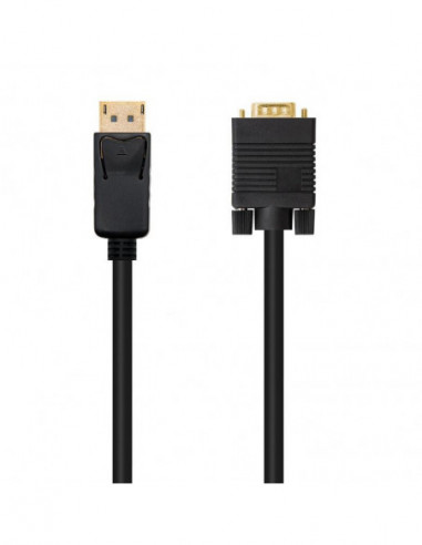 Cabo Conversor DP M  VGA M, 1m Nanocable