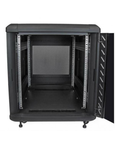 Bastidor StarTech RK1236BKF - 12U, Preto Bastidor StarTech RK1236BKF - 12U, Preto