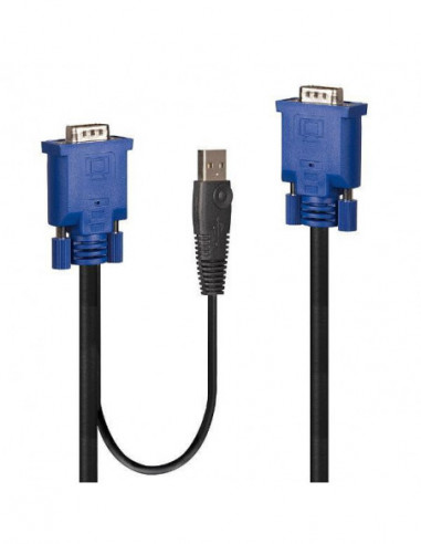 Cabo KVM Lindy VGA e USB - 32185