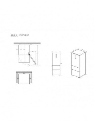 Haier - Combinado Htw7720enmp