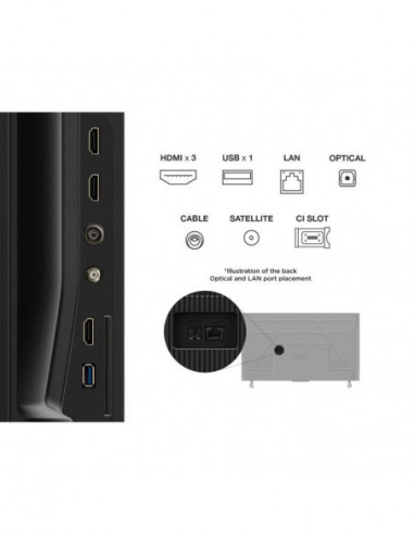 Tcl - Led Smart Googletv 4k 43p69k