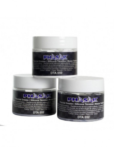 Pasta Térmica Phasak DTA052, 50g, Cinza
