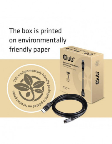 Cabo DisplayPort Club 3D CAC-1022 -...