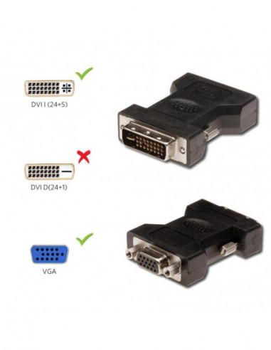 Adaptador Ewent DVI-I para VGA