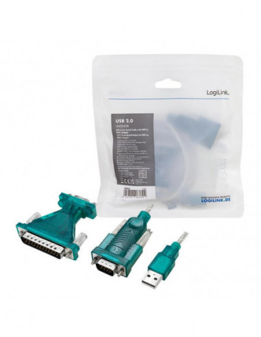 Cabo Logilink UA0042B USB 2.0 para...