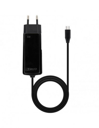 Carregador Tooq GAN USB-C 65W, Preto,...