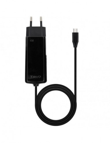 Carregador Tooq GAN USB-C PD 45W -...