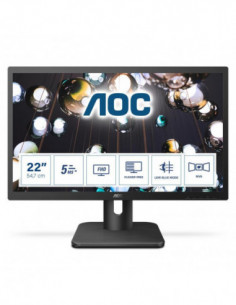 Monitor AOC 22E1Q: 21,5",...