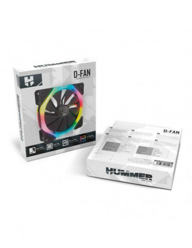 NOX HUMMER D-FAN 120MM RGB FAN