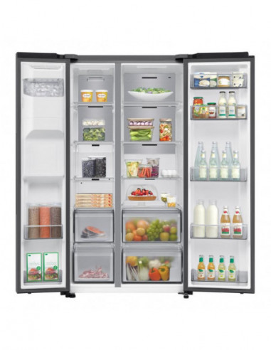 Samsung - Side By Side Rs70f66kctef