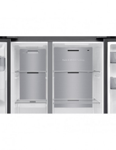 Samsung - Side By Side Rs70f66kctef