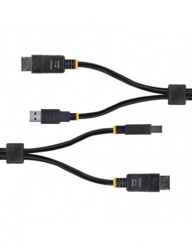Cabo KVM StarTech DisplayPort e USB...