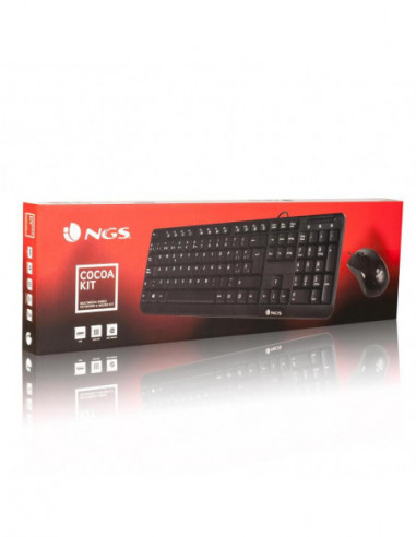 Ngs Wired Set Cocoa Kit Kit Teclado...