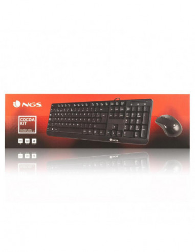 Ngs Wired Set Cocoa Kit Kit Teclado...