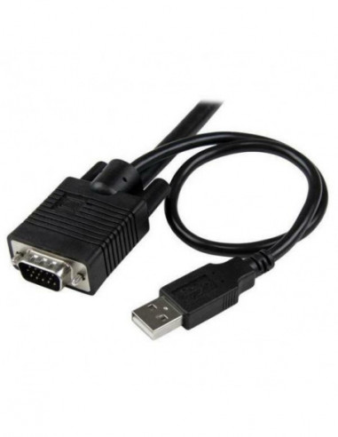 2 Port USB VGA Cable KVM Switch