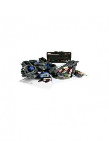 StarTech.com 4 Port Black USB KVM...