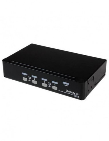 Comutador KVM StarTech SV431DUSBU - 4...