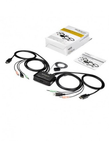 StarTech.com 2 Port DisplayPort KVM...