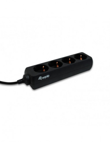 Regleta Equip 333281 - 4 Tomas,...