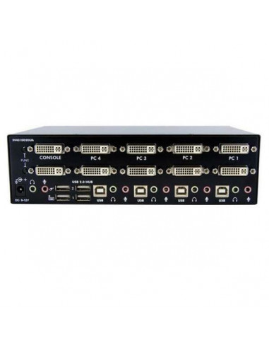 Startech Conmutador Switch KVM 4...