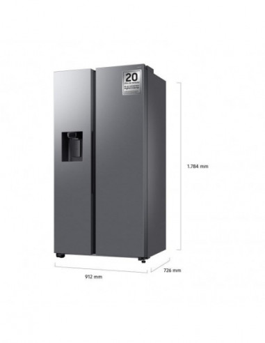 Samsung - Side By Side Rs70f64ketef