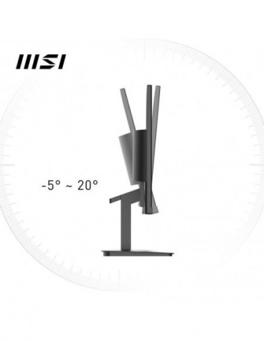 Monitor Msi Pro Mp2412 Negro 23.8" Va...