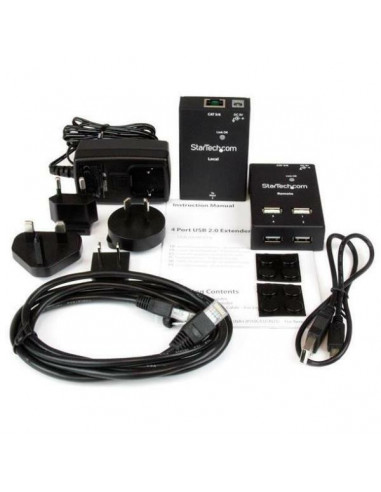 StarTech.com 4-Port USB 2.0 Extender...