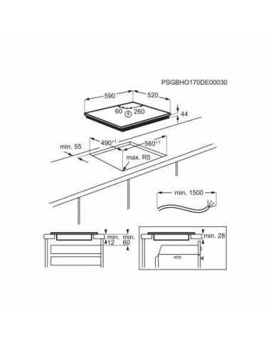 Electrolux - Placa LIT60336 Electrolux - Placa LIT60336