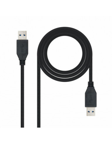 Cable Usb 3.0 A/ M-A/ M 2M Negro...