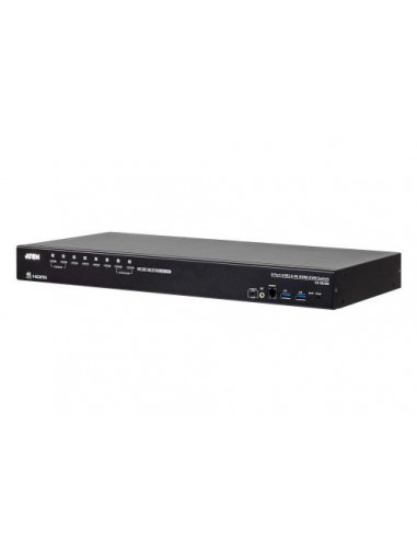Aten Cs18208 Switch Kvm 8 Vías, 4k...