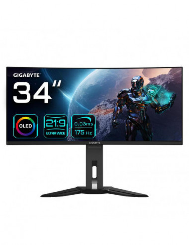 Monitor Gigabyte MO34WQCEK 34" WQHD...