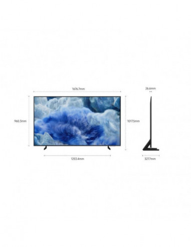 Samsung Tv75" Qled Q8 4k Uhd Smart Tv...