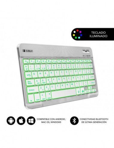 Teclado Subblim Sub-KBT-SMBL30 -...