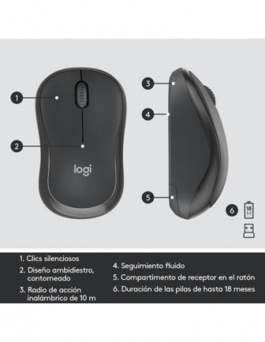 Teclado Español + Ratón Logitech...