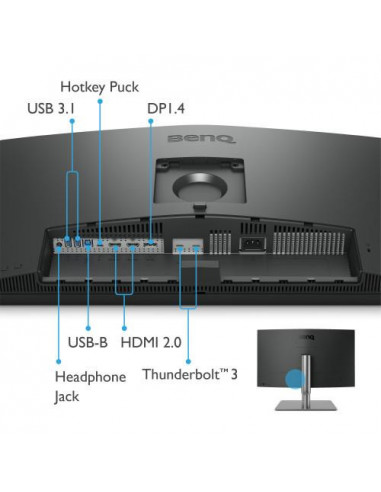 Monitor BenQ PD2725U: 27 polegadas,...