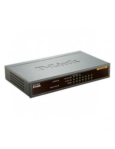 Switch D-Link DES-1008PA - 8 Portas,...