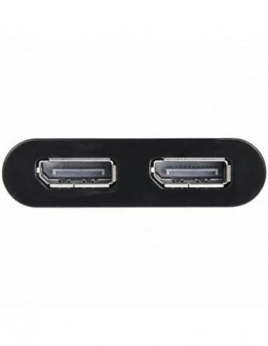 Adapter USB to Dual DisplayPort 4K 60Hz