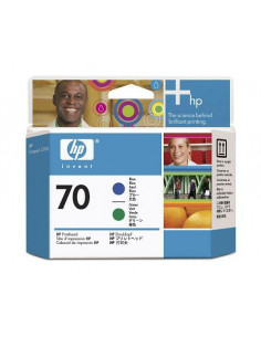 HP 70 Blue and Green...