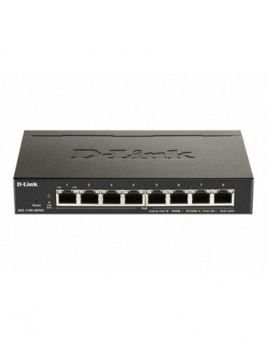 D-Link DGS 1100-08PV2 - interruptor -...