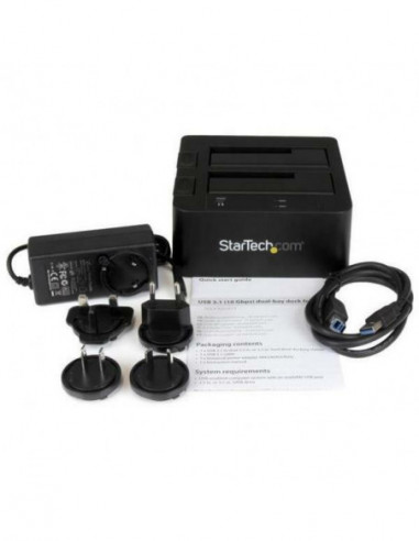 USB 3.1 10Gbps Dual-bay Dock