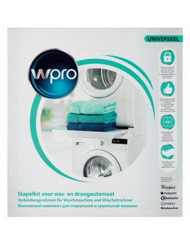 WPRO - Kit união Máq. Lavar/Secar...