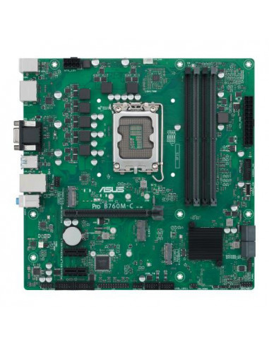 Placa-mãe ASUS PRO B760M-C-CSM, Intel...