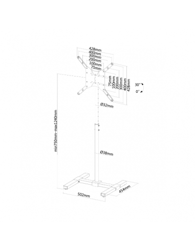 SUPORTE TV / MONITOR - Supporto da...