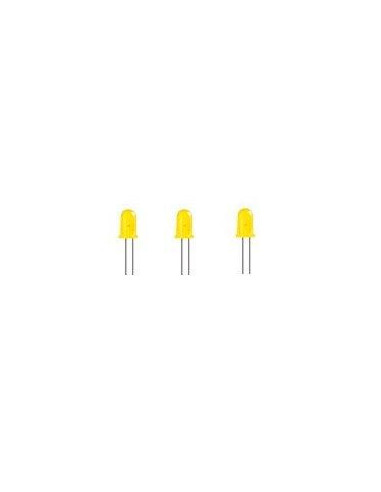 Diodo LED NZXT 5mm Amarelo - 1HLM3850...