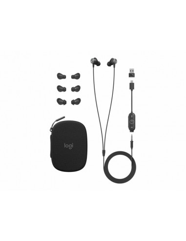 Logitech Zone Wired Earbuds -...