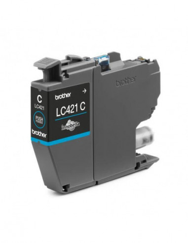 Brother LC421C - Azul cyan - original...