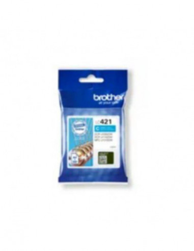 Tinteiro Brother LC421C Cian