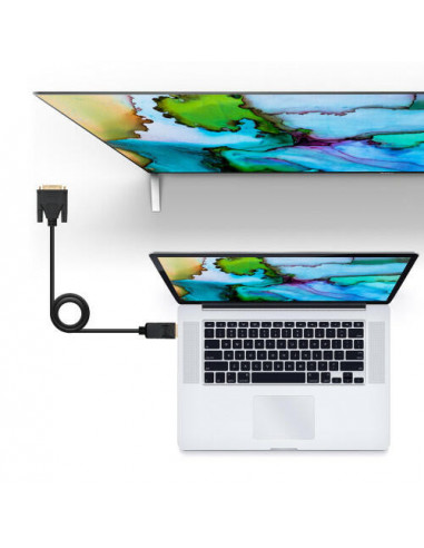 Nanocable Cable Conversor Displayport... Nanocable Cable Conversor Displayport...